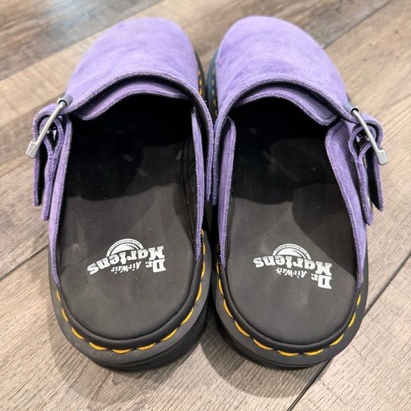 🌶️ Dr. Martens Lavender Suede Slip-Ons. Size 7 *see description. - Picture 2 of 12